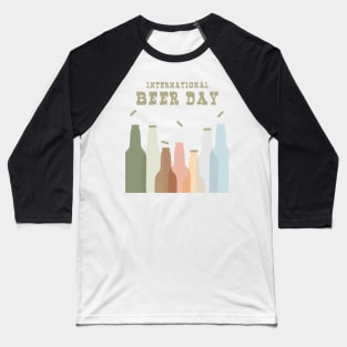 International Beer Day - Cheers for the World Baseball T-Shirt